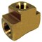 Homeplus+ ATC 1/2 in. FPT X 3/8 in. D FPT Brass Tee 6JC120910711034 - alternate 1